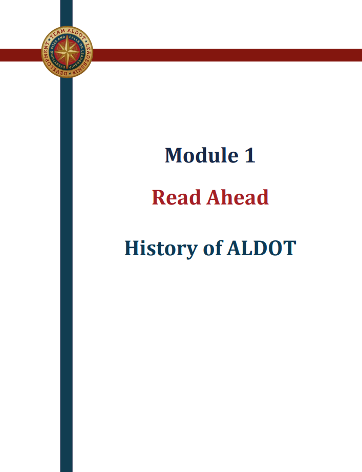 History of ALDOT
