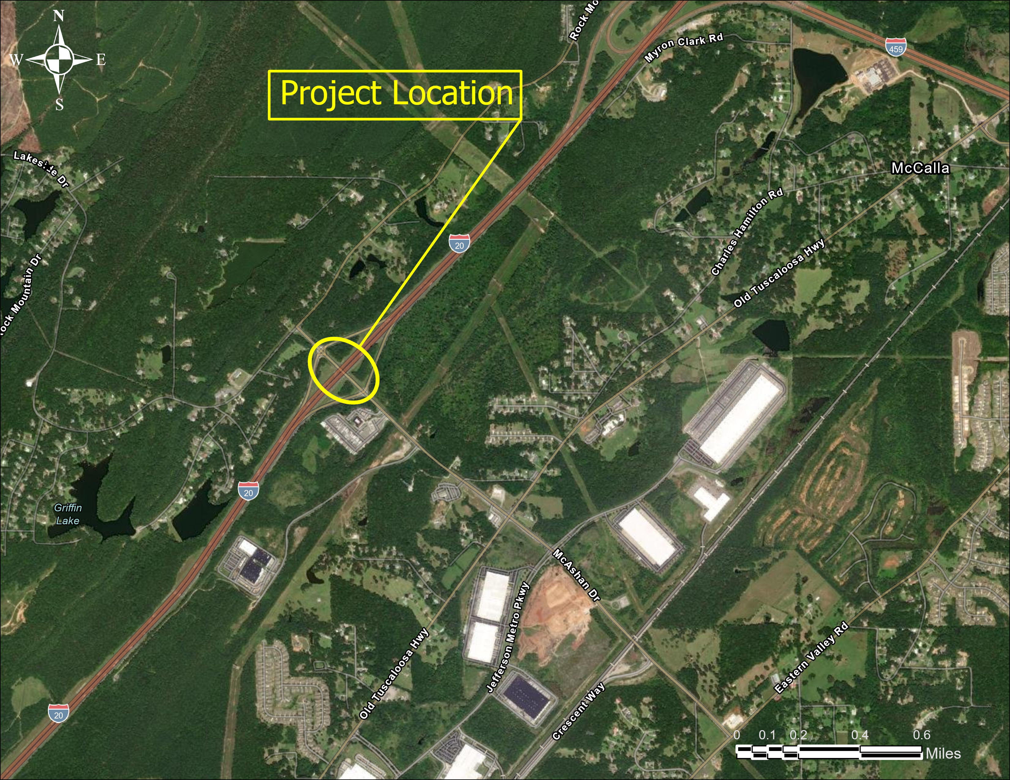 McAshan Vicinity Map