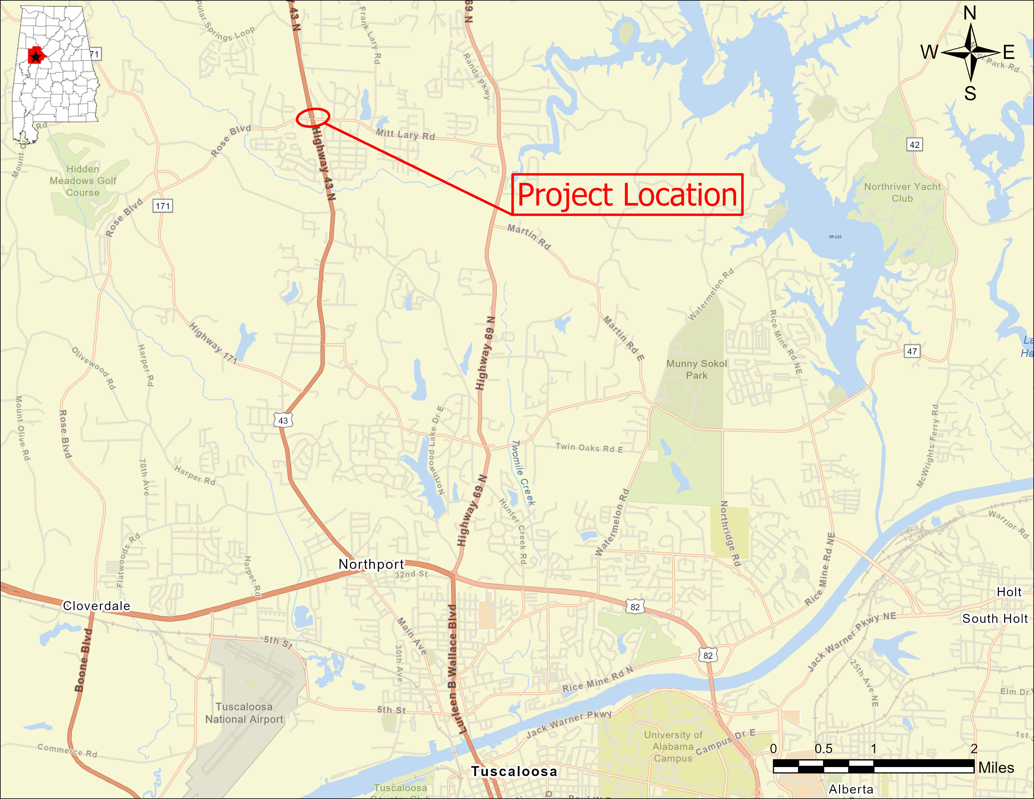 Big Creek Location Map